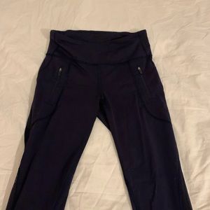 Navy blue Lululemon leggings